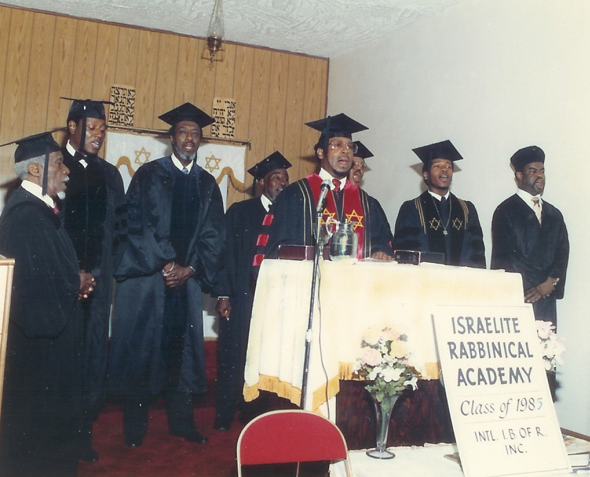 Rabbi Levy Graduation Ordination 1985 Group A