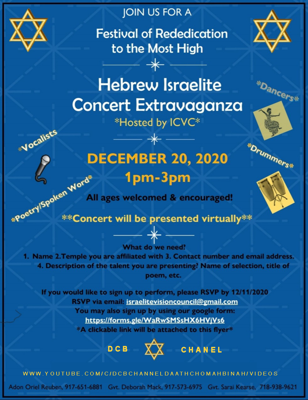 WINTER CONCERT SUNDAY DECEMBER 20TH